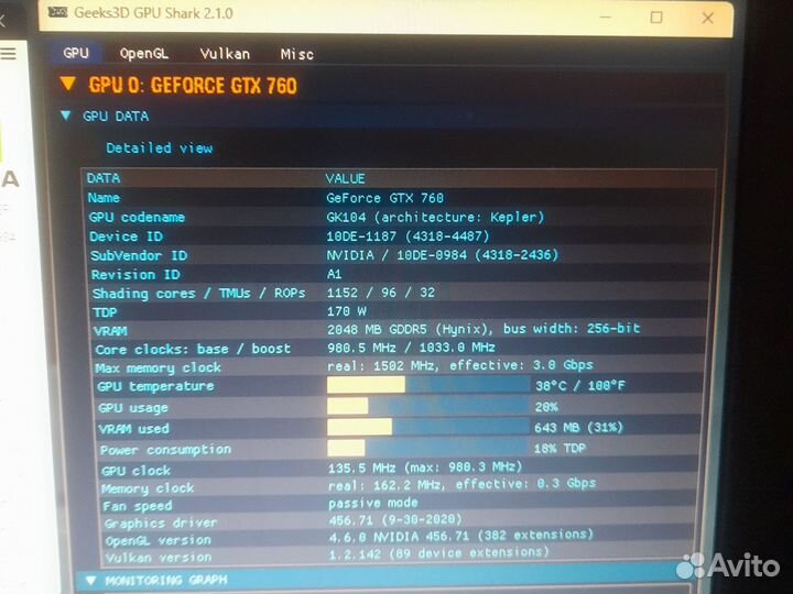 Видеокарта gtx 760 2gb