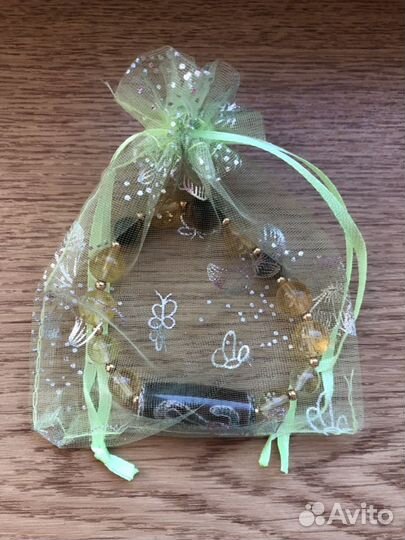 Браслет из цитрина