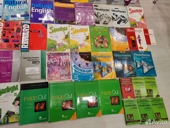 Учебники английский язык,книги для чтения на англи