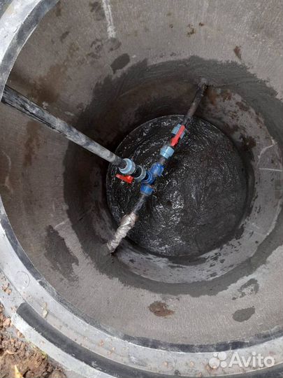 Септики из бетонных колец, колодцы