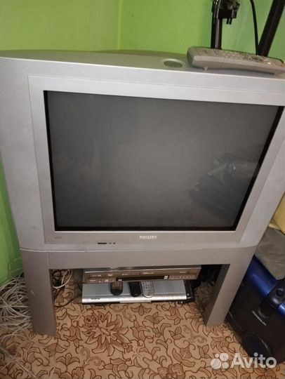 Телевизор philips 29 с тумбой
