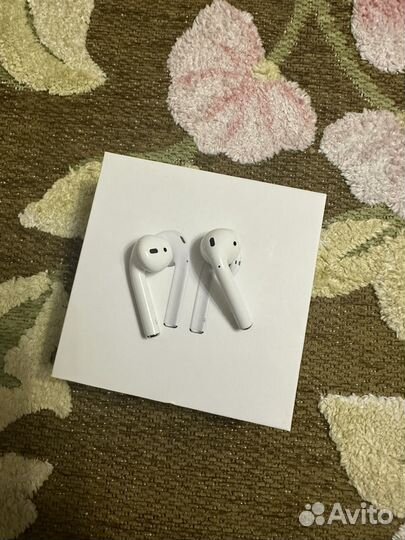 Наушники airpods без кейса