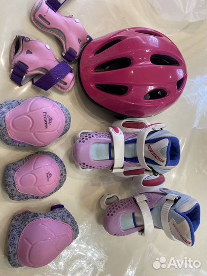 Детские ролики и защита