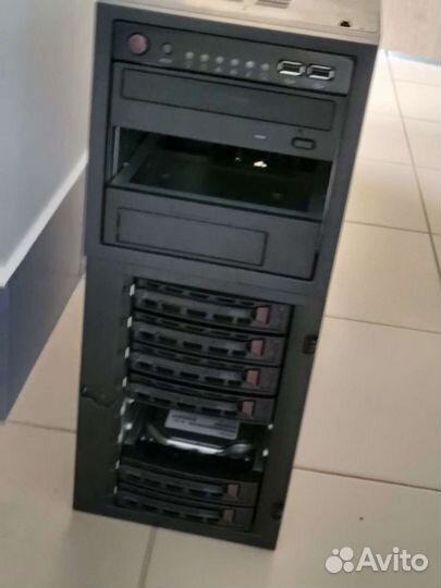 Сервер supermicro tower(xeon e5 2696v2,128 gb)