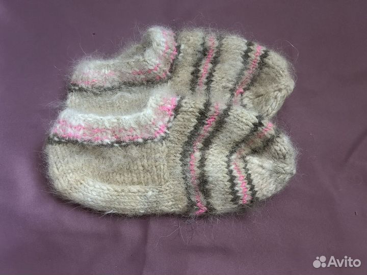 Носки с собачьего пуха