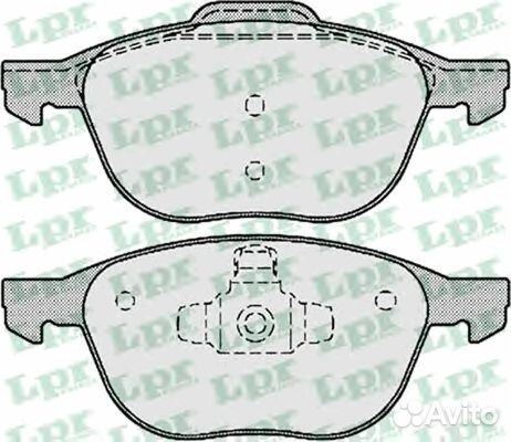Колодки тормозные дисковые