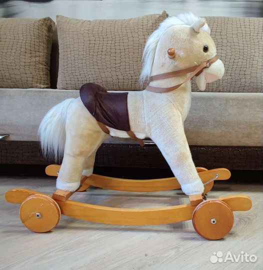 Детская качалка-лошадь