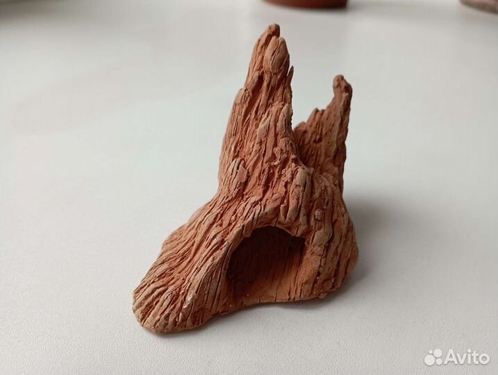 Украшение для аквариума, грот для рыбок, керамика