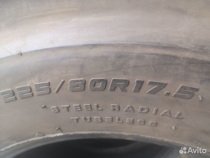 А/резина Dunlop 225/80/17,5 LT грузовая