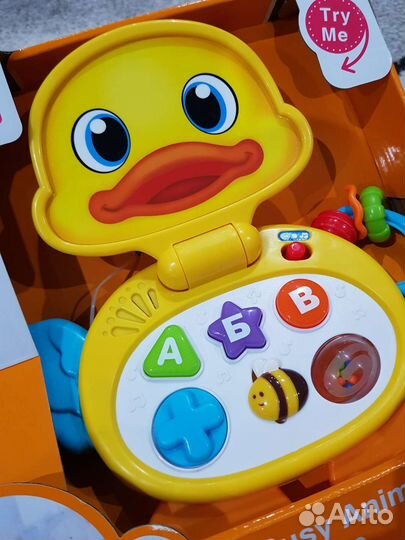 Уточка музыкальная ноутбук