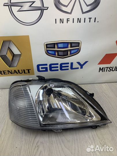 Фара renault logan Прав