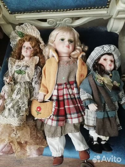 Кукла фарфоровая коллекционная
