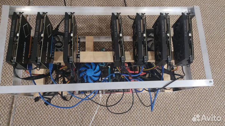 Сборка, настройка, обслуживание майнинг ферм