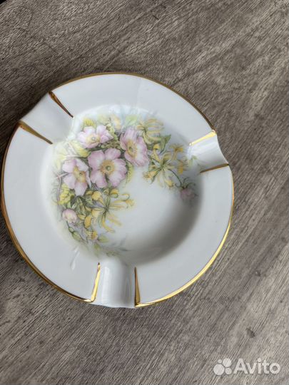 Пепельница Limoges France винтаж