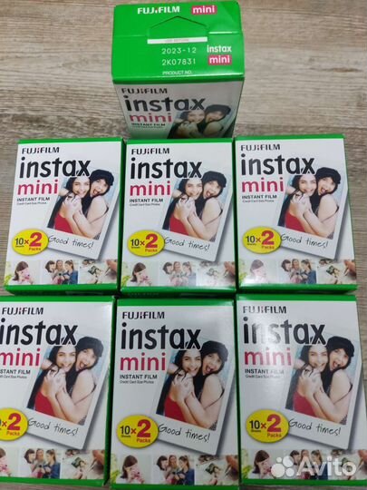 Картриджи для фотоаппарата Fujifilm instax mini