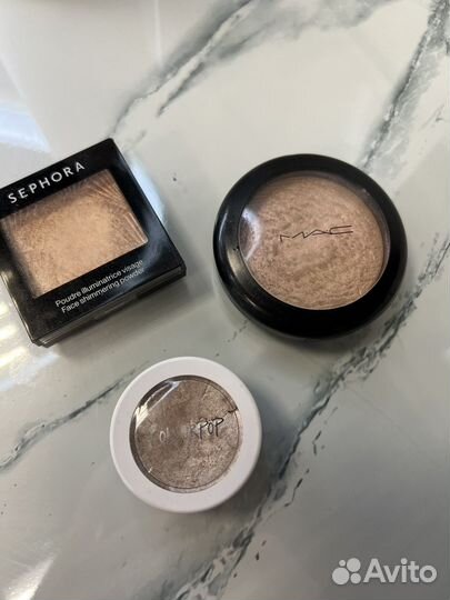 Сет хайлайтеров Mac Sephora Colourpop