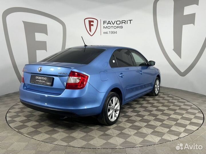 Skoda Rapid 1.4 AMT, 2015, 171 637 км