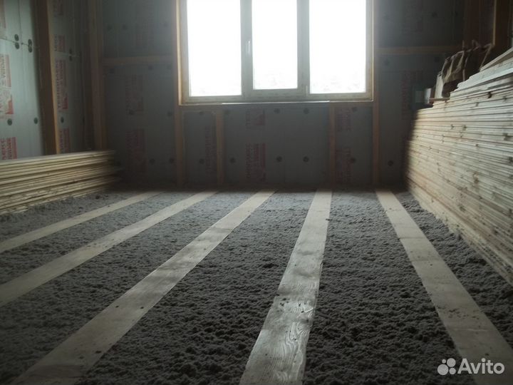 Бесшовное утепление дома