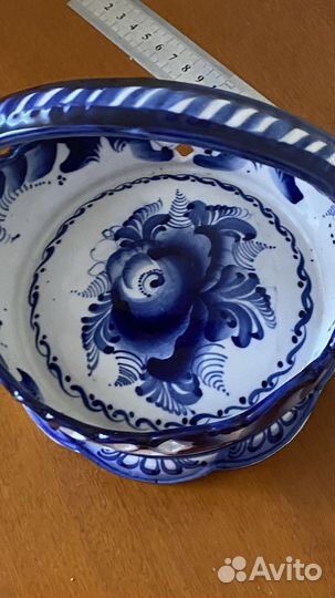 Конфетница Гжель