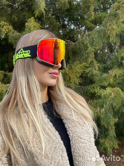 Горнолыжная маска очки лыжи