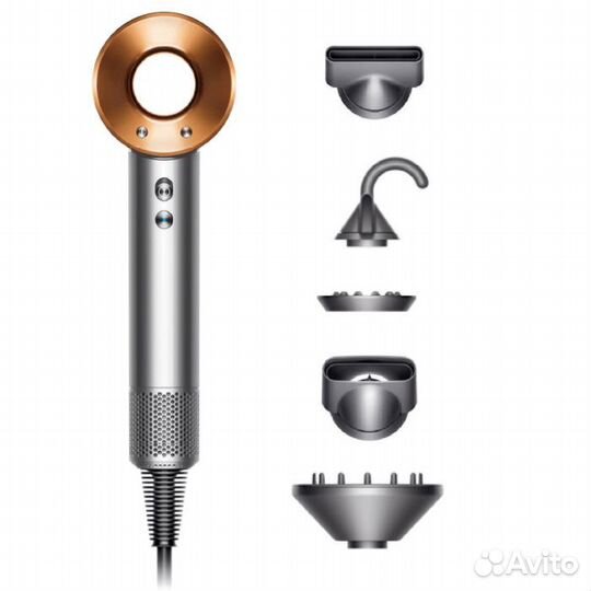 Фен Dyson Supersonic HD08 (Никель/Медный)