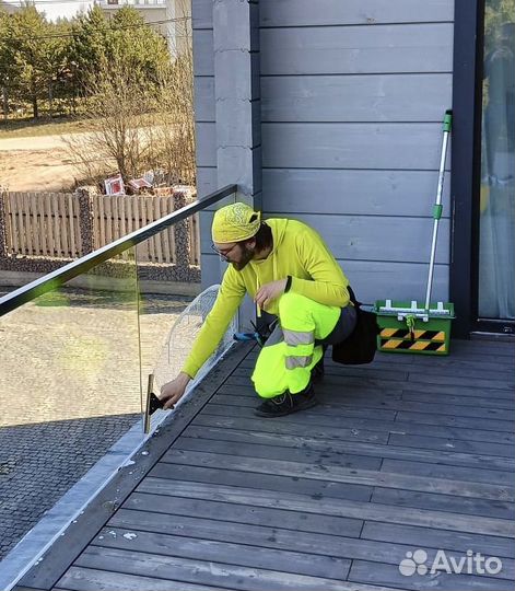 Мойка окон, витрин, лоджий, балконов