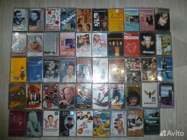 Аудиокассеты с музыкой 90-х годов,лицензионные