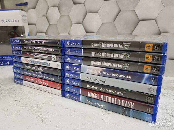 Диски Игры PS4