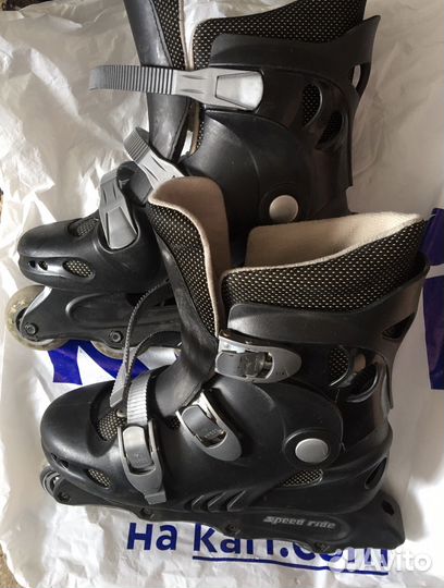 Роликовые коньки 39 размер + защита