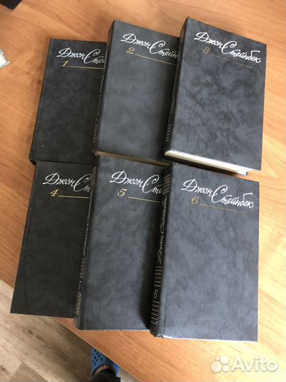 Собрание сочинений Джона Стейнбека в 6 томах