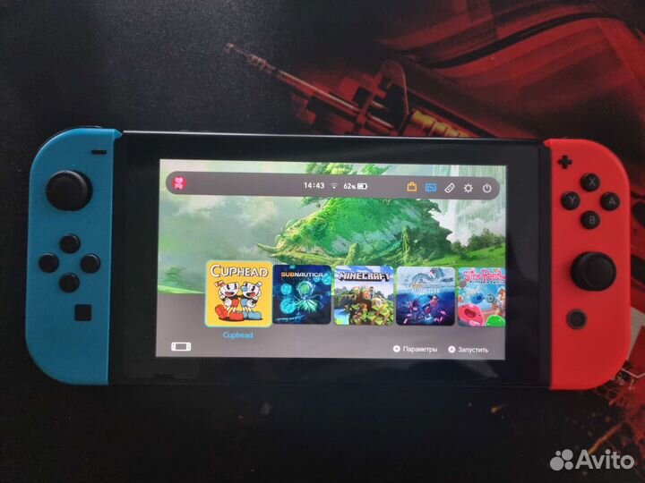 Nintendo switch прошитая (зарезервирована)