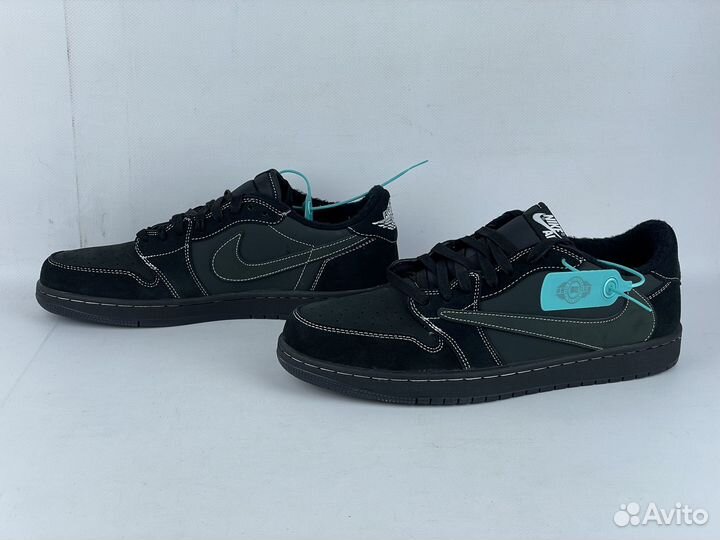 Nike Air Jordan 1 low Travis Scott black phantom