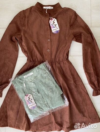 Платье, лосины