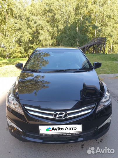 Hyundai Solaris 1.6 AT, 2015, 100 000 км