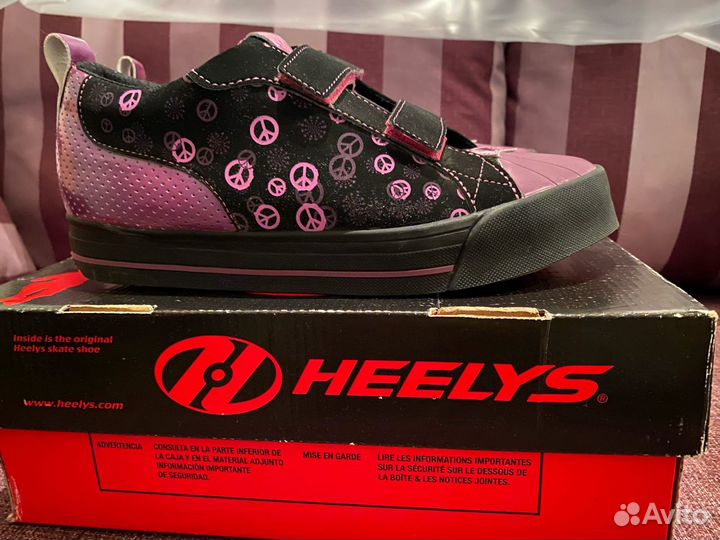 Роликовые кроссовки heelys