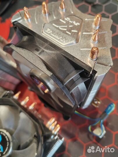 Zalman cnps7x led+ 3трубки