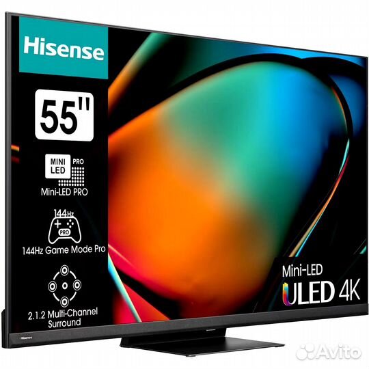 Телевизор Hisense 55U8KQ Mini LED 144Гц