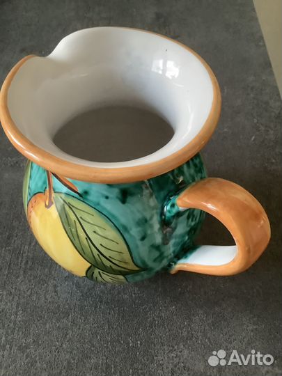 Кувшин керамика Италия. Ручная работа