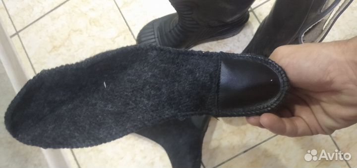 Сапоги резиновые faraday. Новые