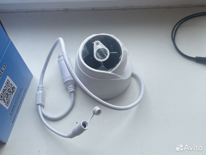 IP камера POE видеонаблюдения купольная