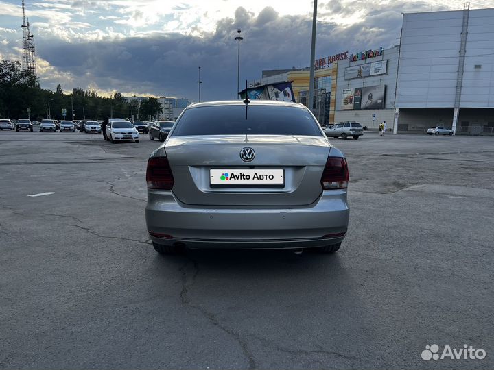 Volkswagen Polo 1.6 МТ, 2018, 104 000 км