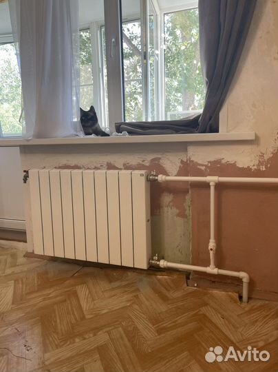 Замена радиаторов отопления, батарей