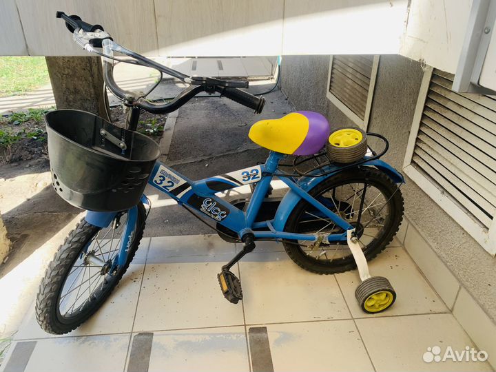 Детский велосипед 4 колесный