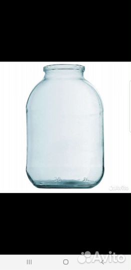 Стеклянная банка 3л