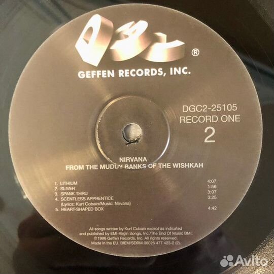 Nirvana – From The Muddy Banks Of The Wishkah (2LP