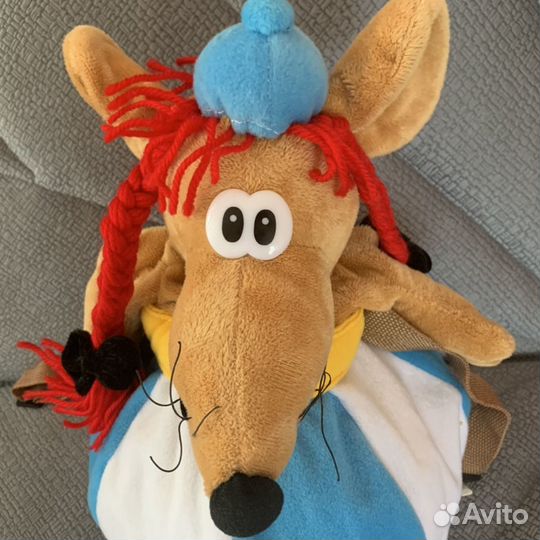 Мягкая игрушка рюкзак крыса идеал