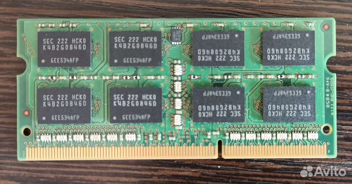 Ноутбучная DDR3 4gb 1600 mhz