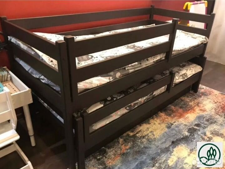 Кровать двухъярусная детская от 3-х лет