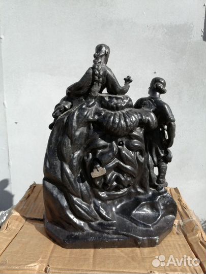 Часы статуэтка Хозяйка Медной горы