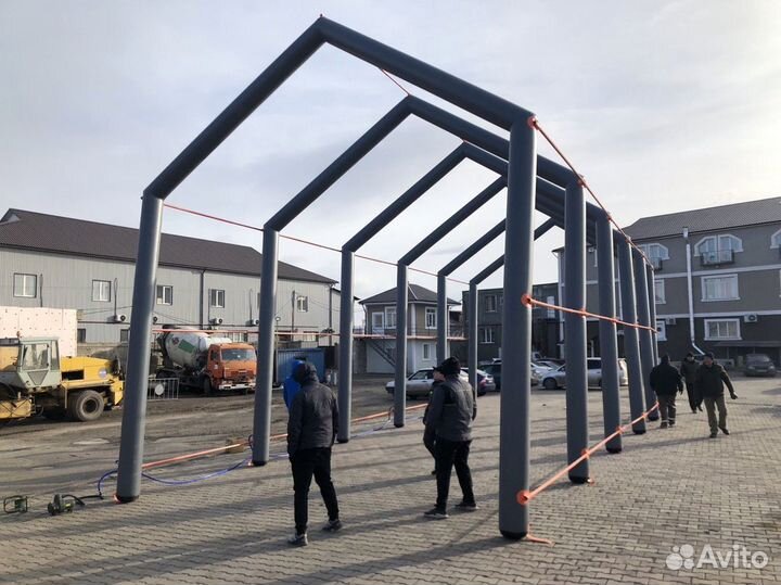 Надувной бокс. Пневмокаркасное укрытие